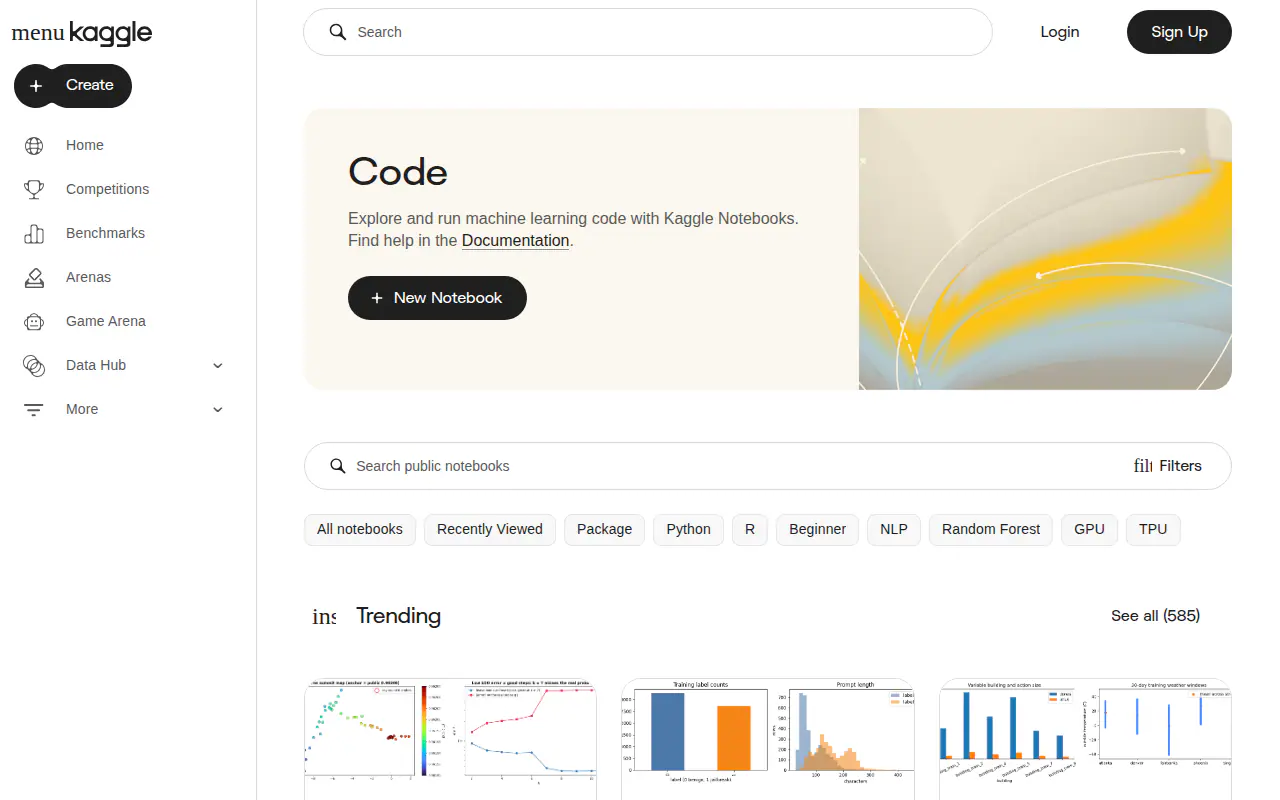 Kaggle Kernels