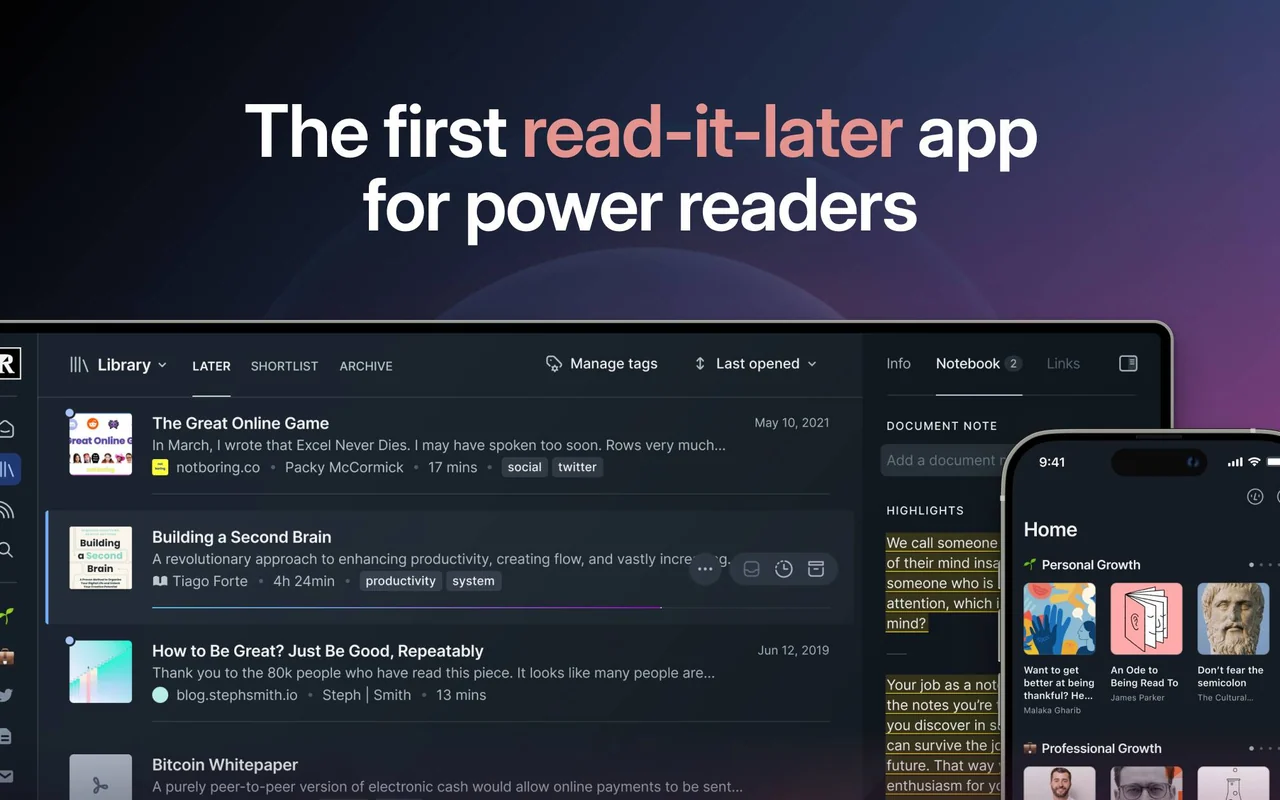 Readwise Reader