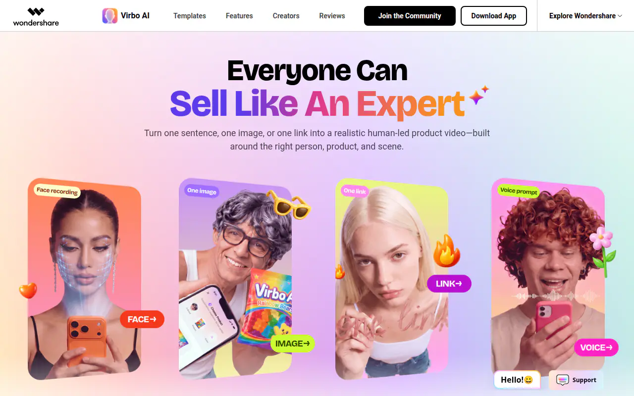 Video AI by Wondershare (Virbo)