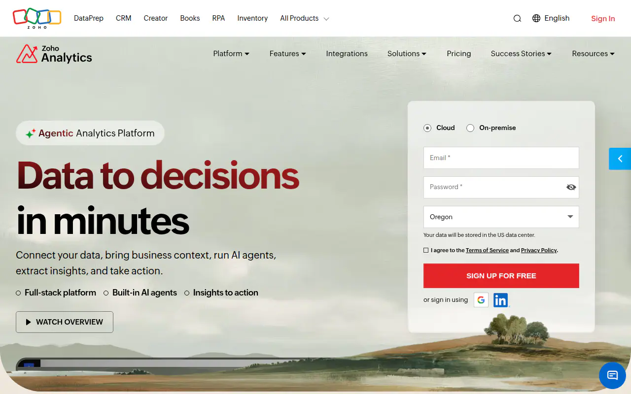 Zoho Analytics