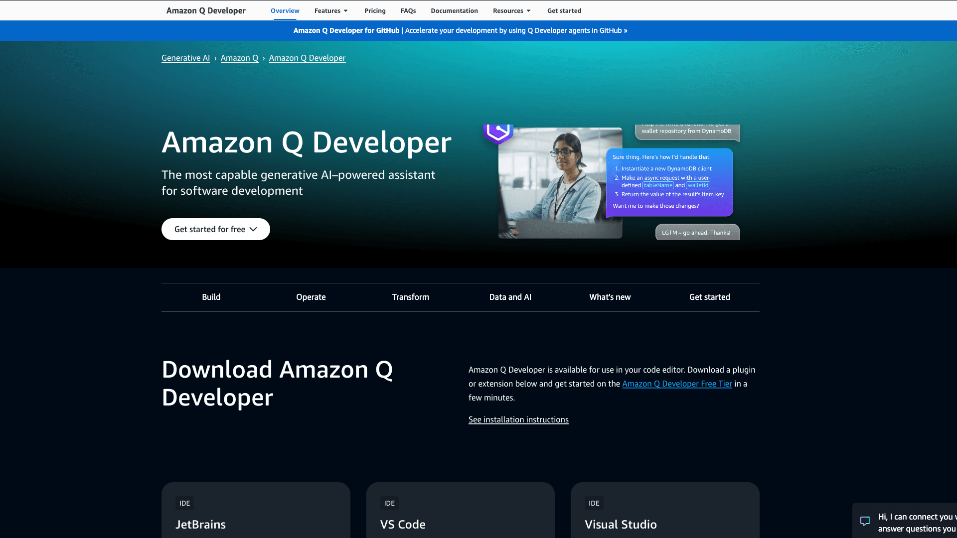 Amazon CodeWhisperer