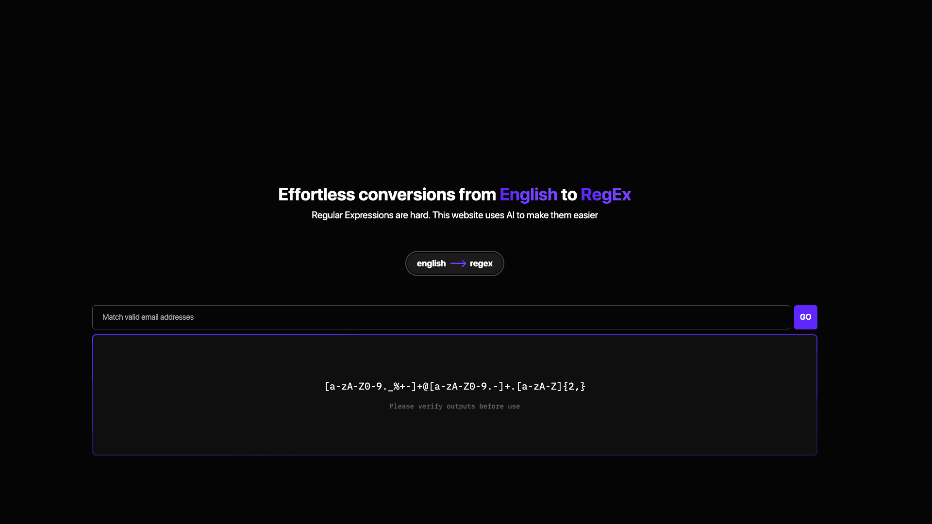 AutoRegex