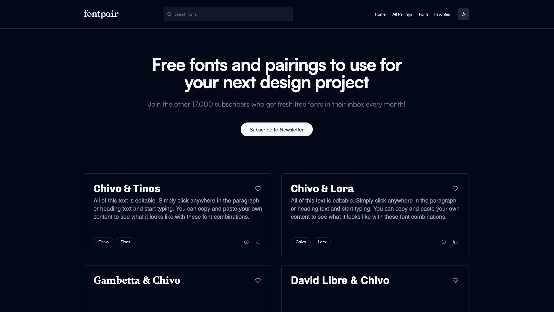 FontPair