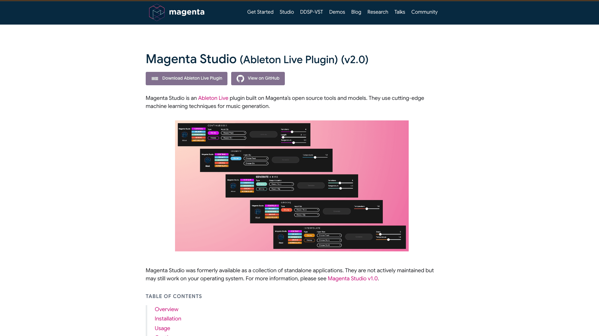 Magenta Studio