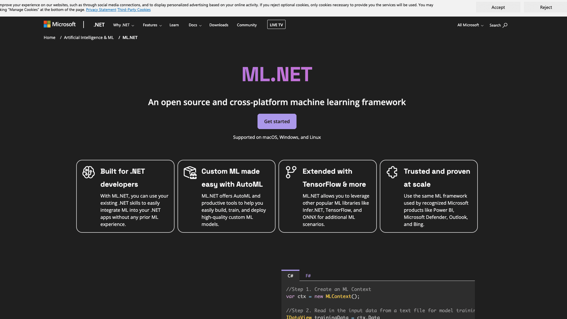 ML.NET