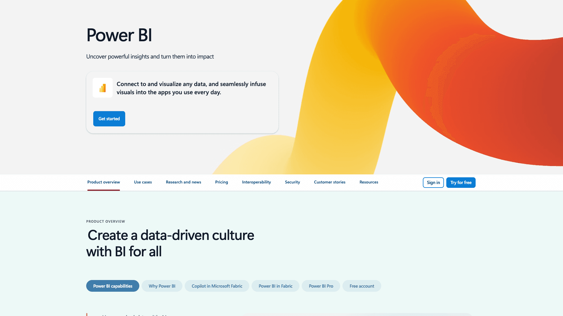 Microsoft Power BI