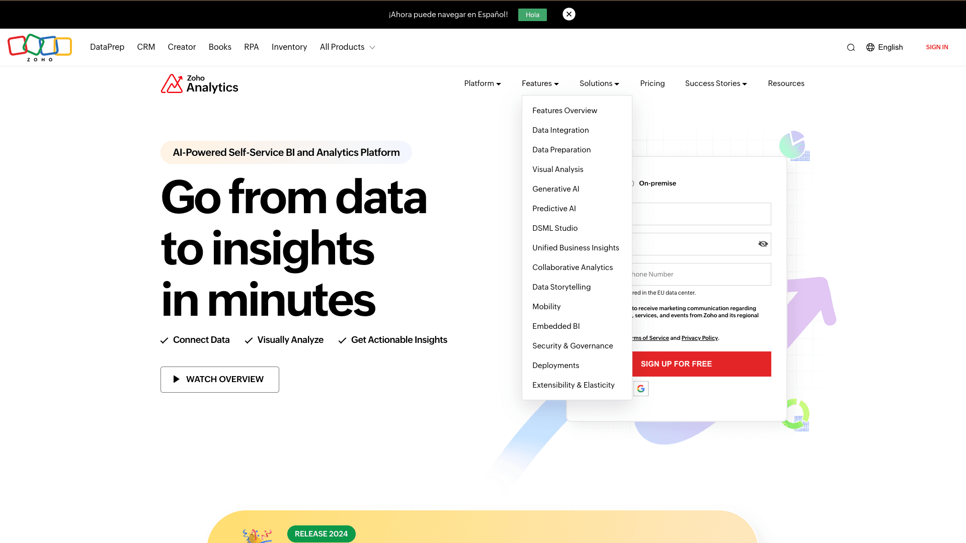 Zoho Analytics