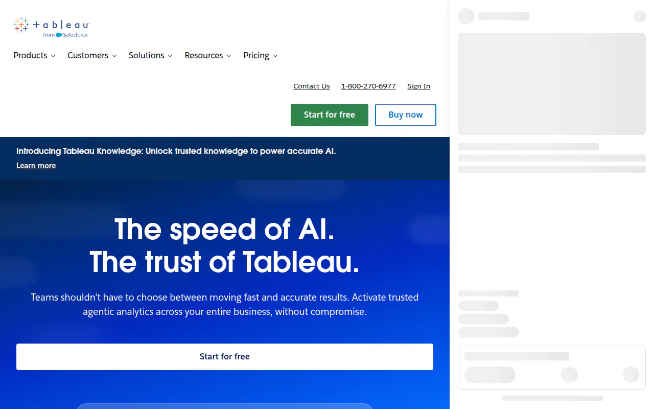 Tableau